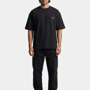 Drop Shoulder — Obsidian Black