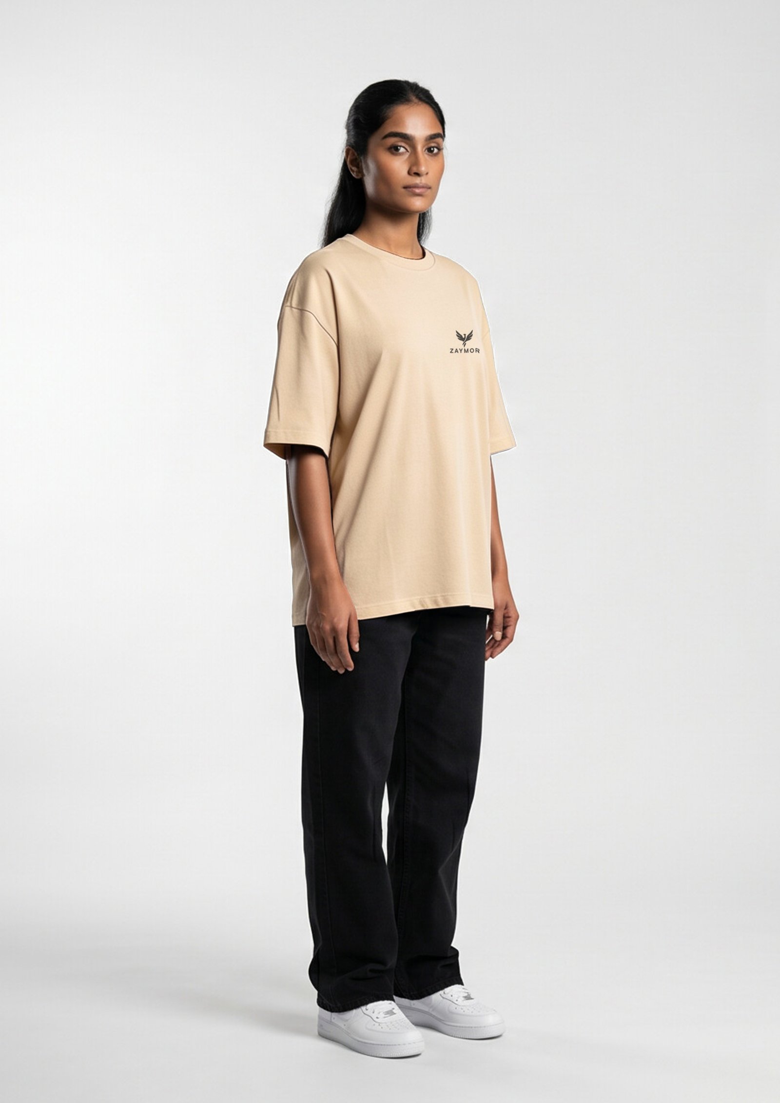 khaki or beige left side front
