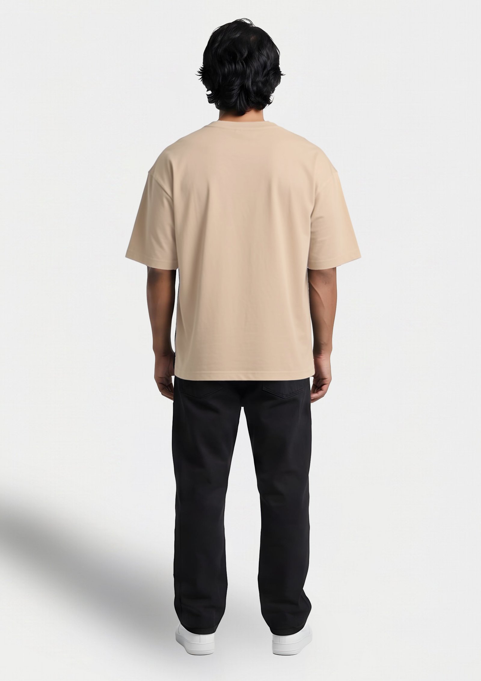 main khaki or beige back